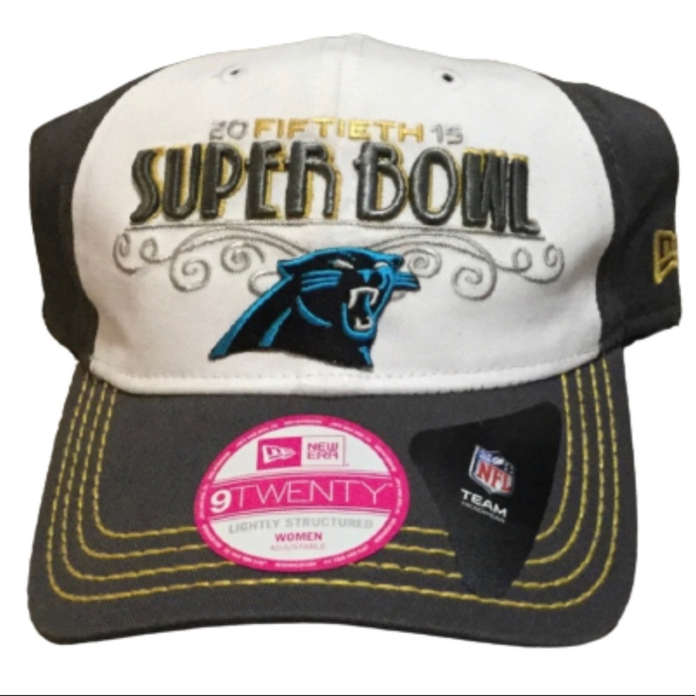 SUPER BOWL 50 NFL Carolina Panthers Women Hat NEW